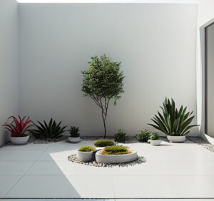 Ogród w stylu minimalistycznym: tworzenie nowoczesnych, prostych przestrzeni