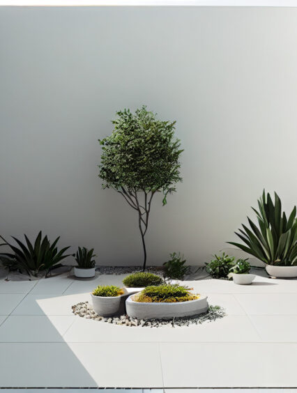 Ogród w stylu minimalistycznym: tworzenie nowoczesnych, prostych przestrzeni