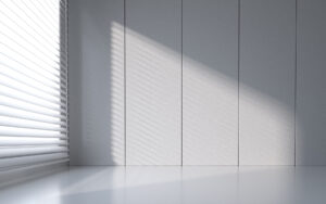 Białe wewnętrzne shuttersy - elegancja i funkcjonalność w Twoim domu
